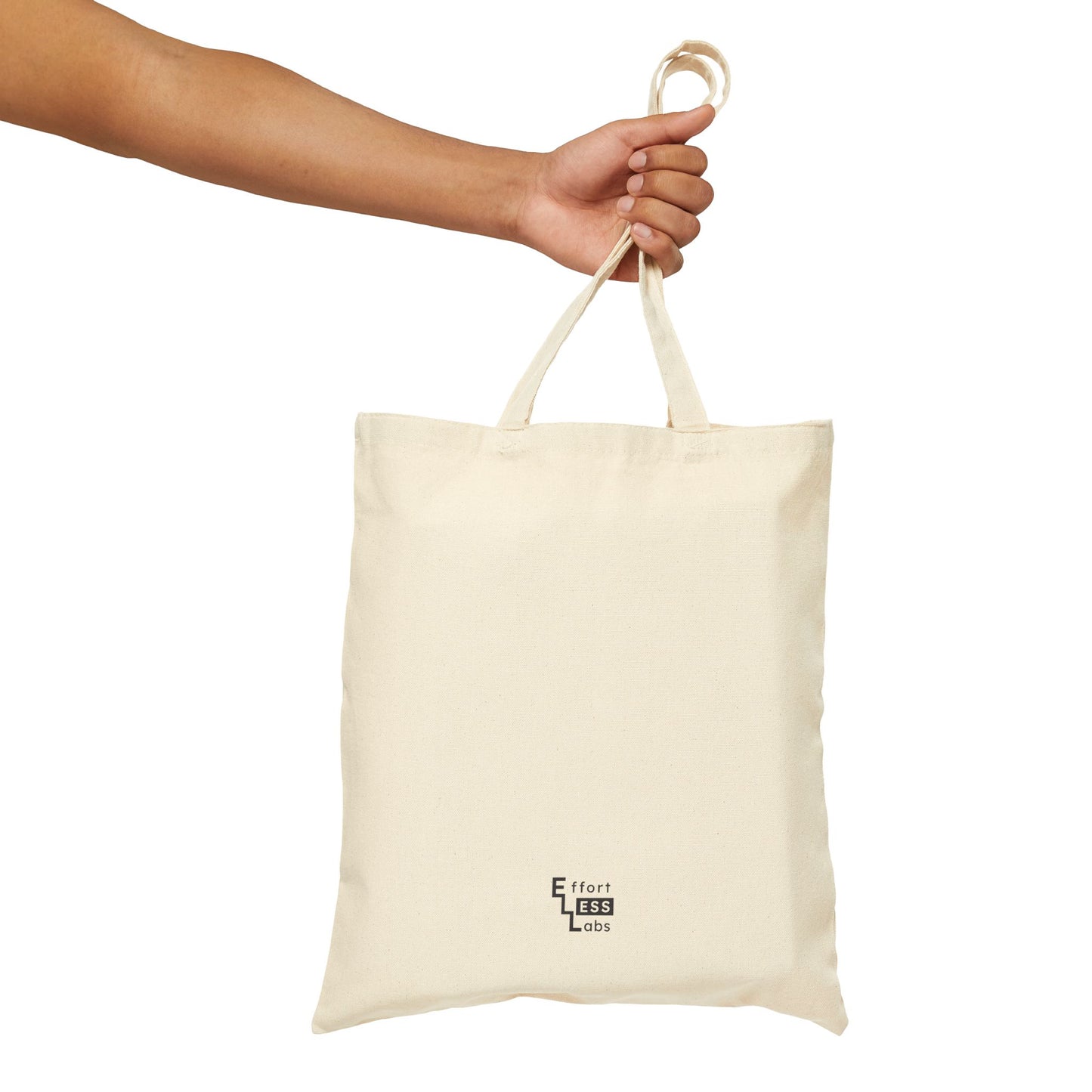 Canvas Tote Bag — Funny Cat Comic "When I Was Being Created" Eco Grocery Bag