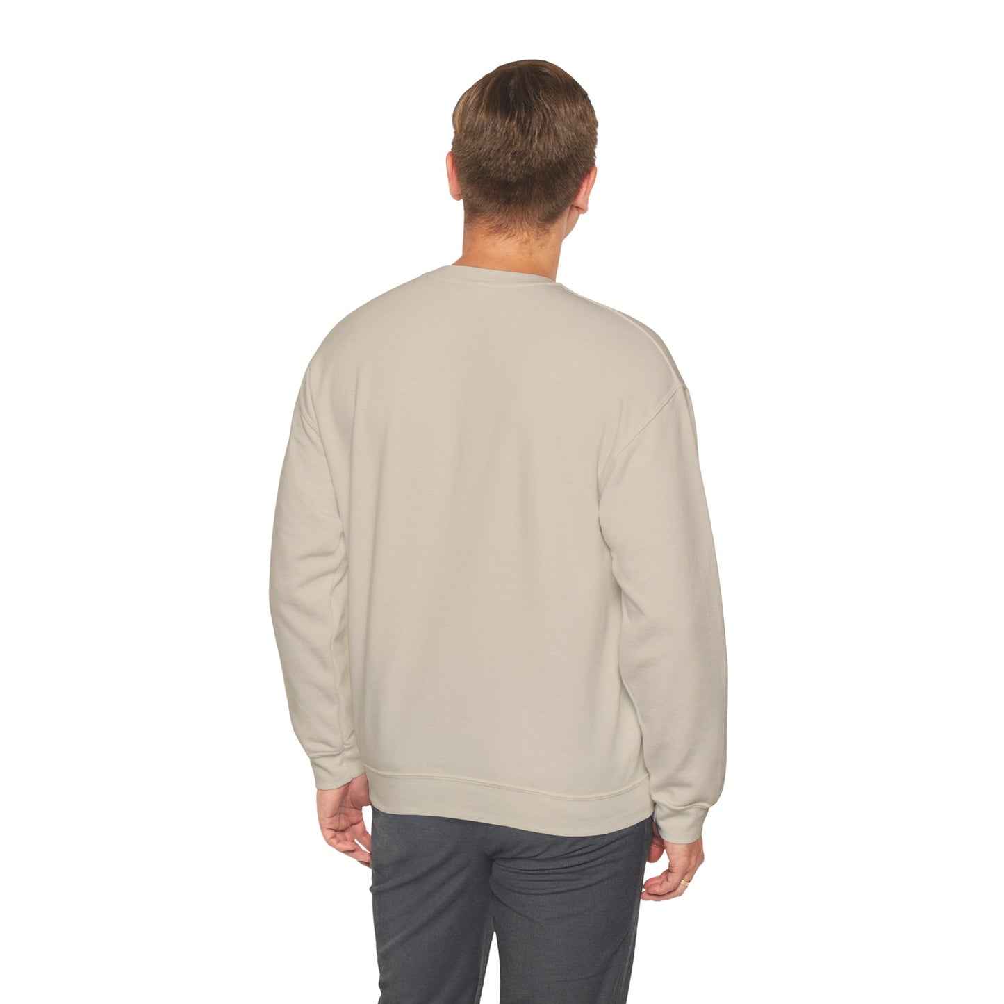 Cozy Sweatshirt — "Peace of Mind is the Ultimate Luxury” Floral Sloth Crewneck Sweatshirt